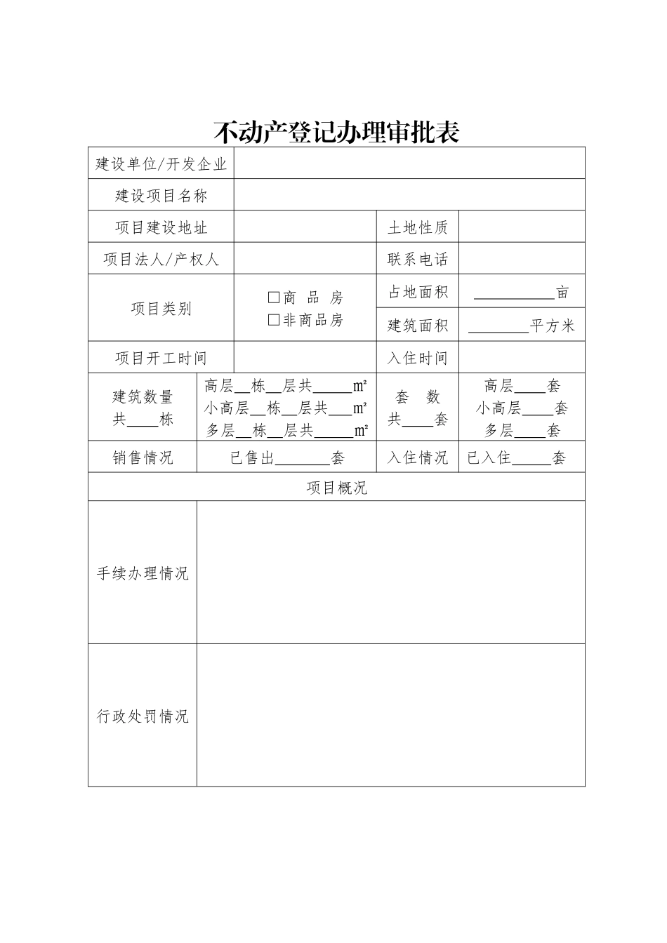 不动产登记申报表_第3页
