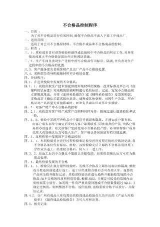 不合格品控制程序68423