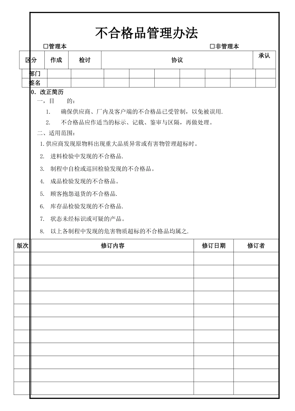 不合格品管理办法_第1页