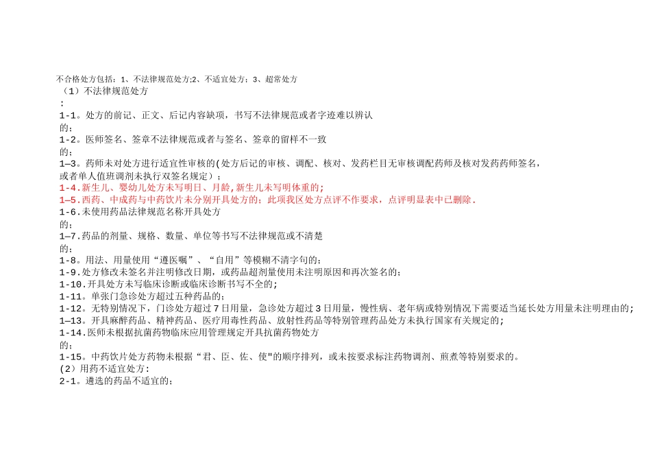 不合格处方的判定_第1页