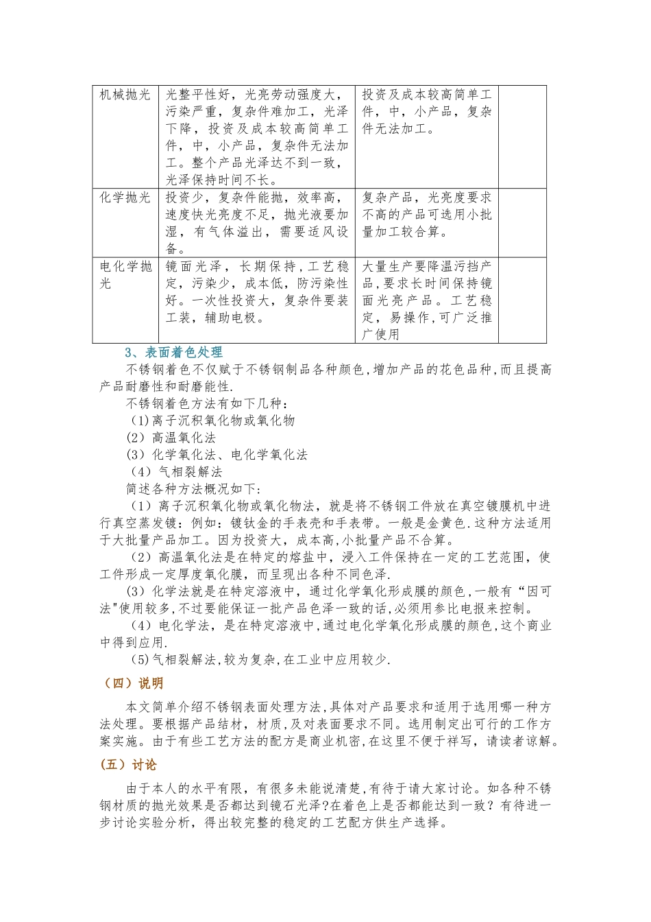 不锈钢表面处理工艺_第2页