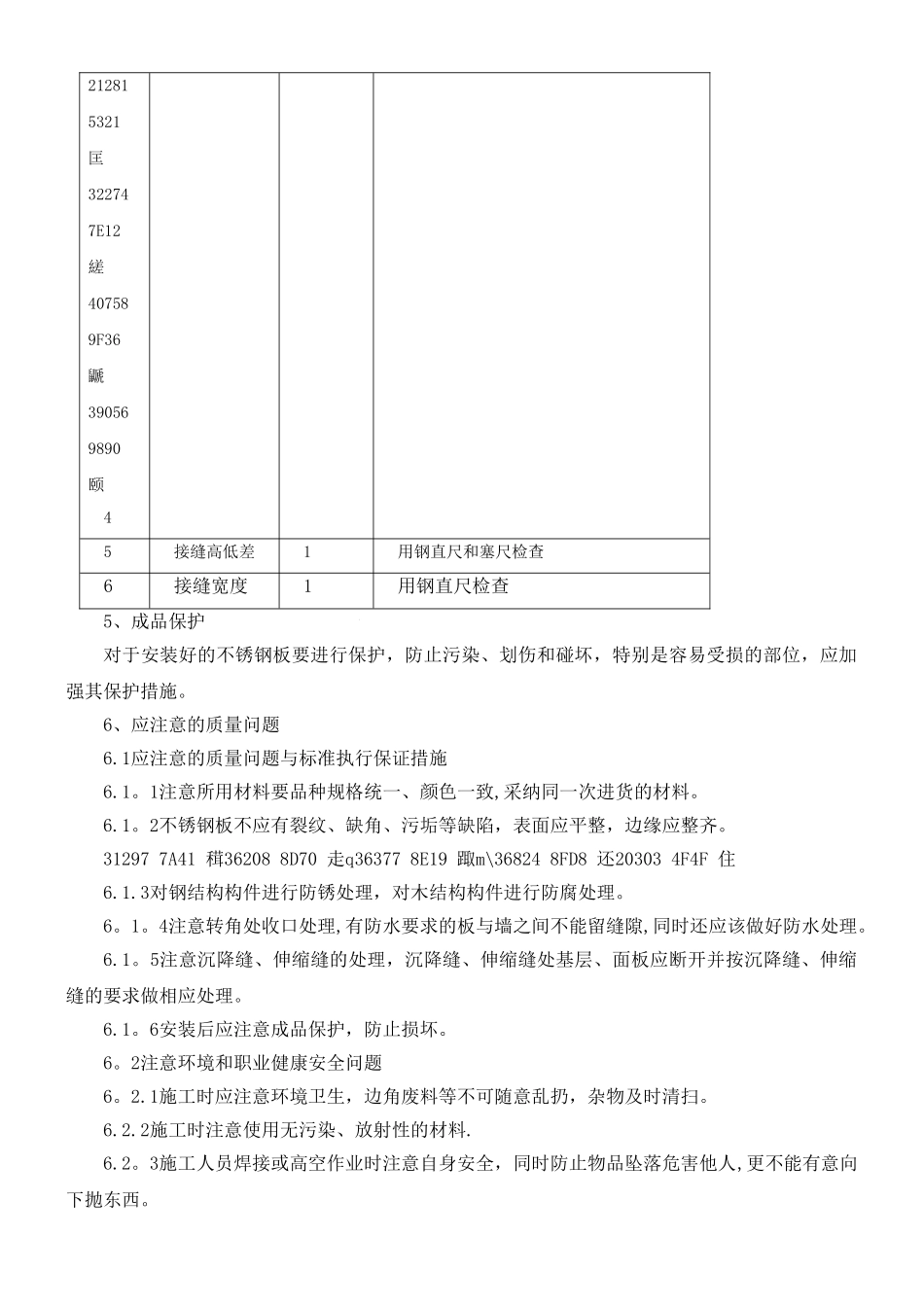 不锈钢饰面施工方案_第3页