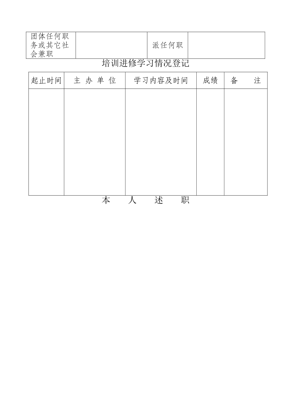 专-业-技-术-人-员-考-核-登-记-表_第2页