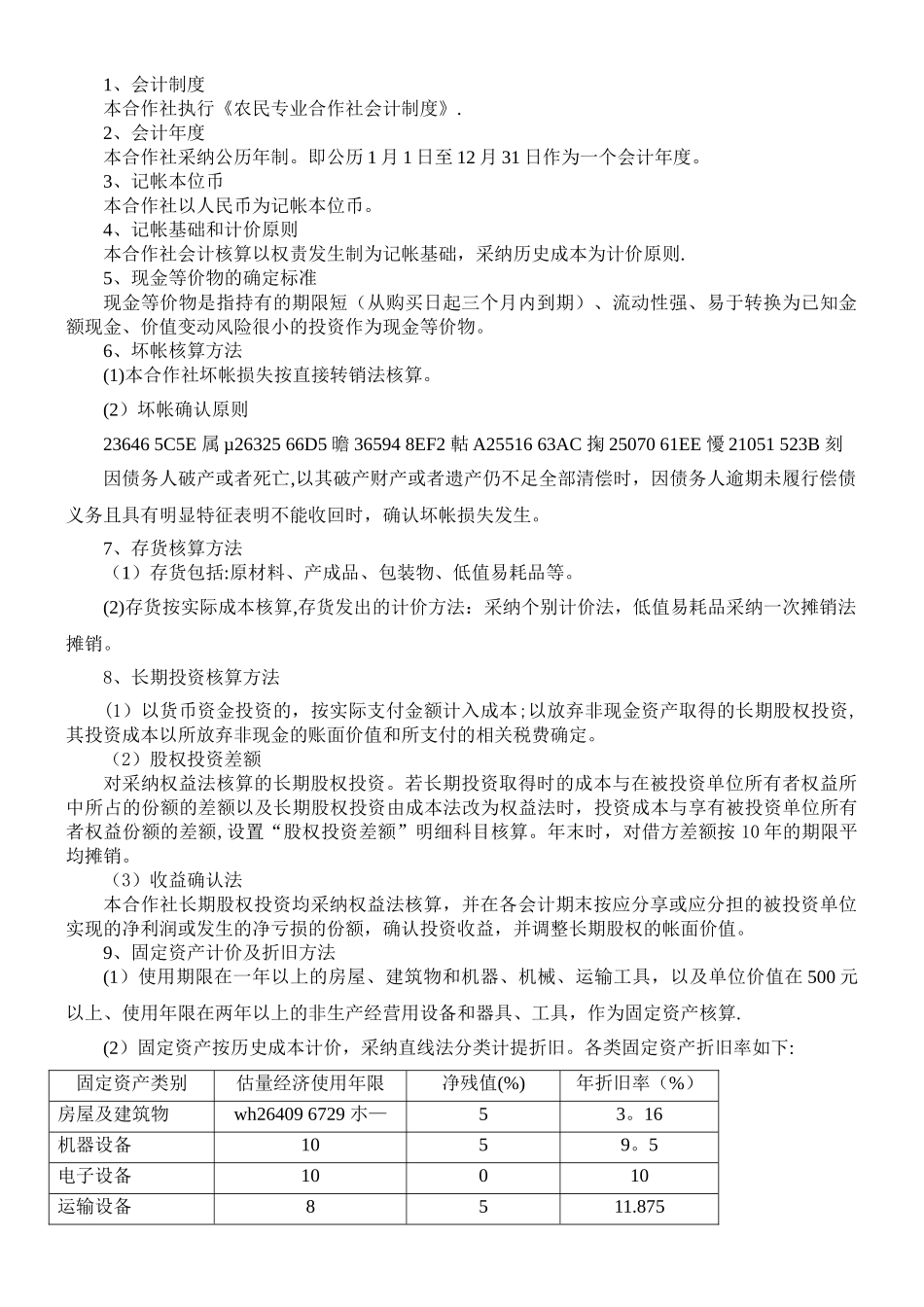 专业合作社审计报告例文_第2页