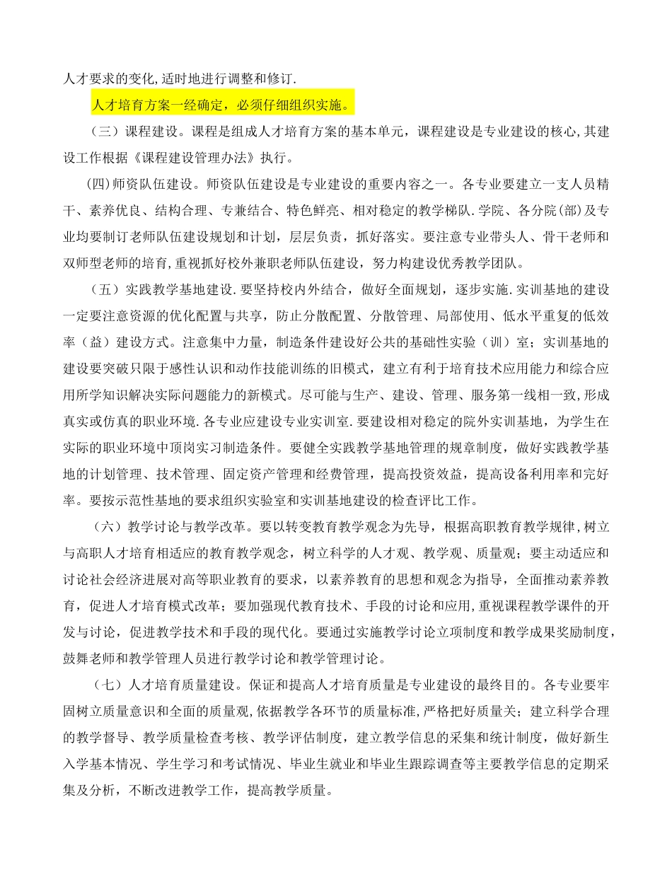 专业建设管理办法许_第3页