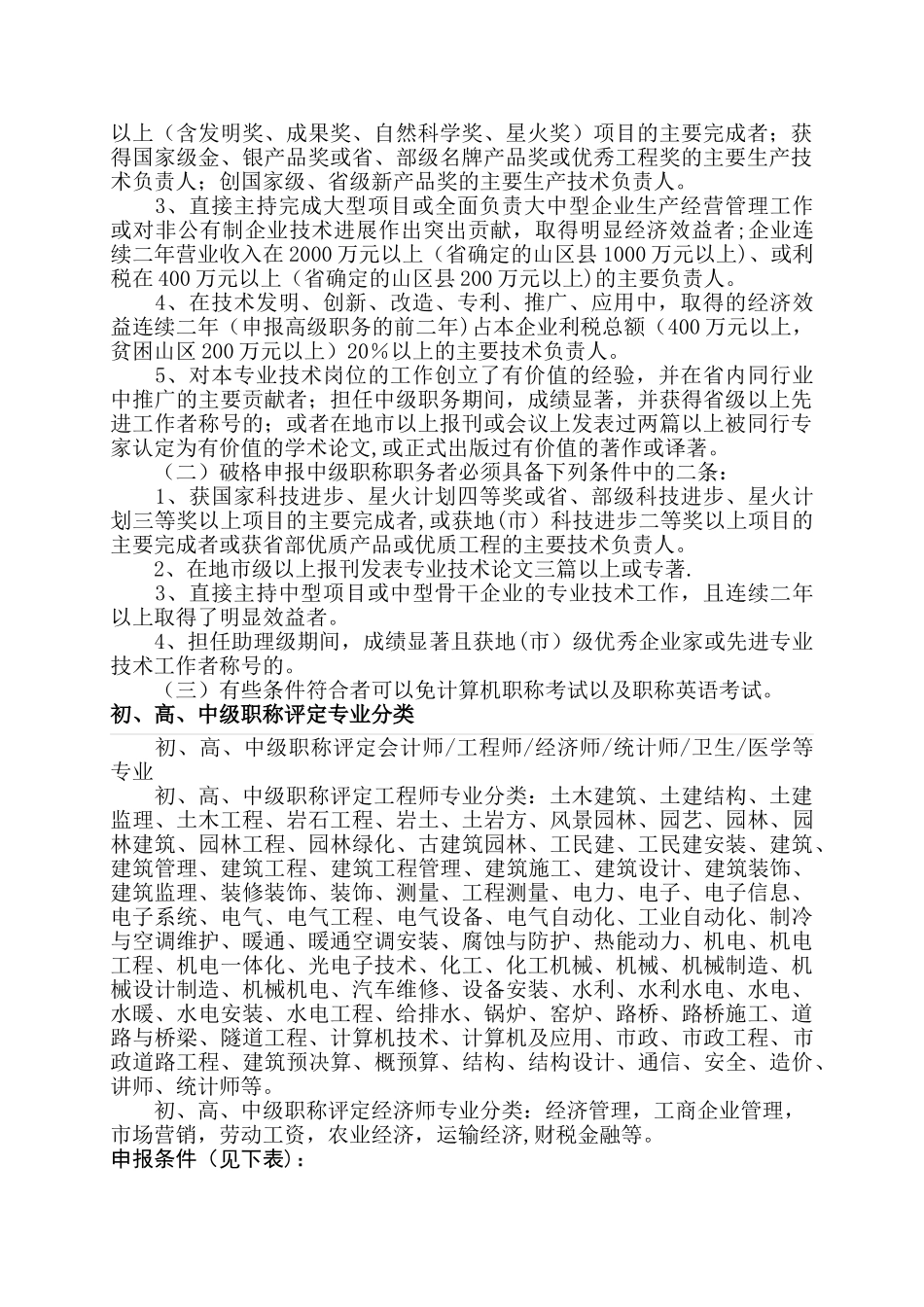 专业技术职称评审与职称分类-_第2页