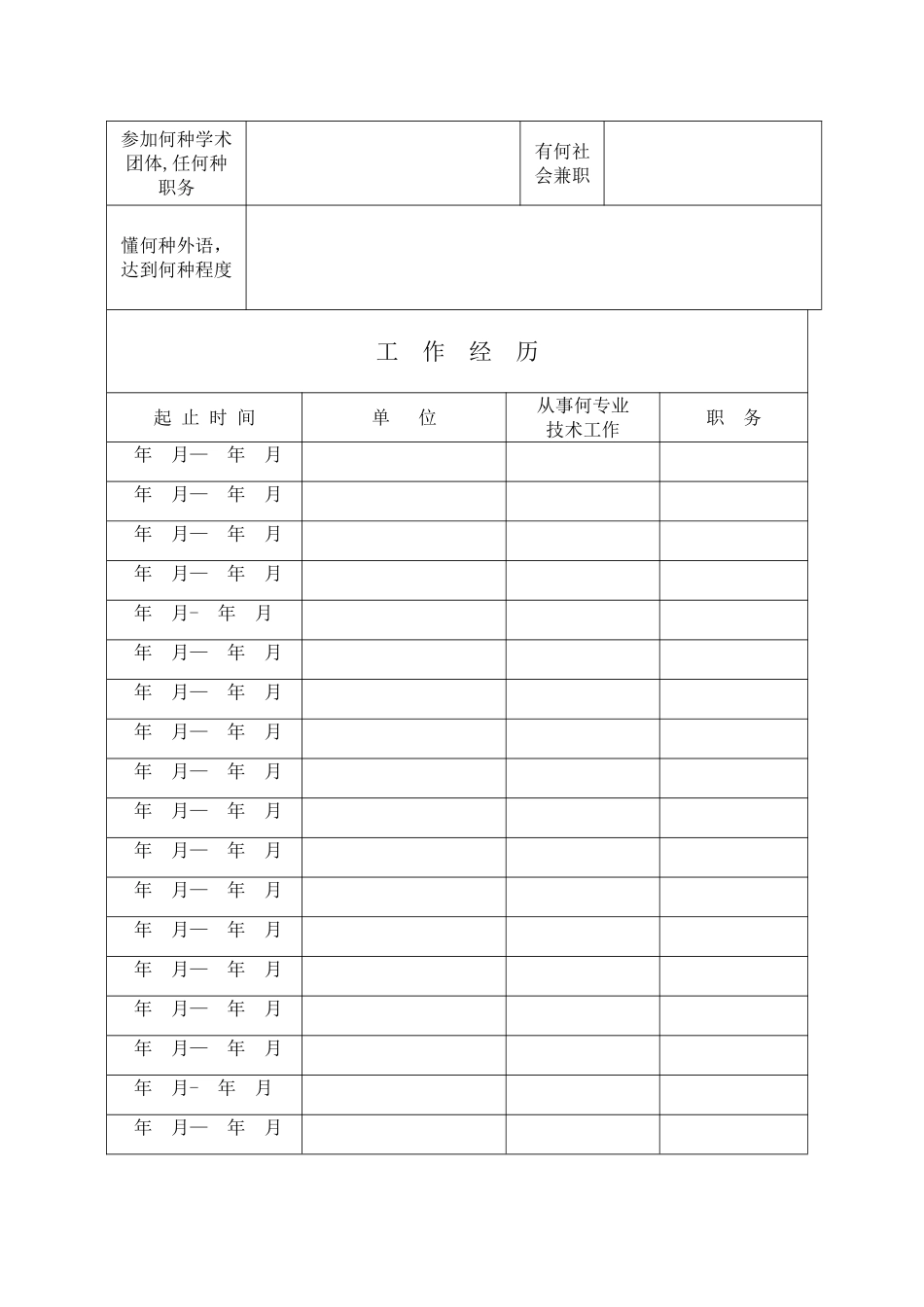 专业技术资格评审表_第3页