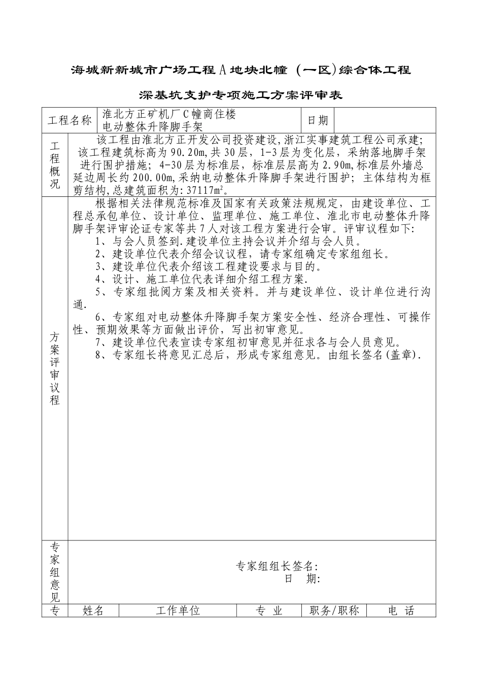 专家论证评审表_第1页