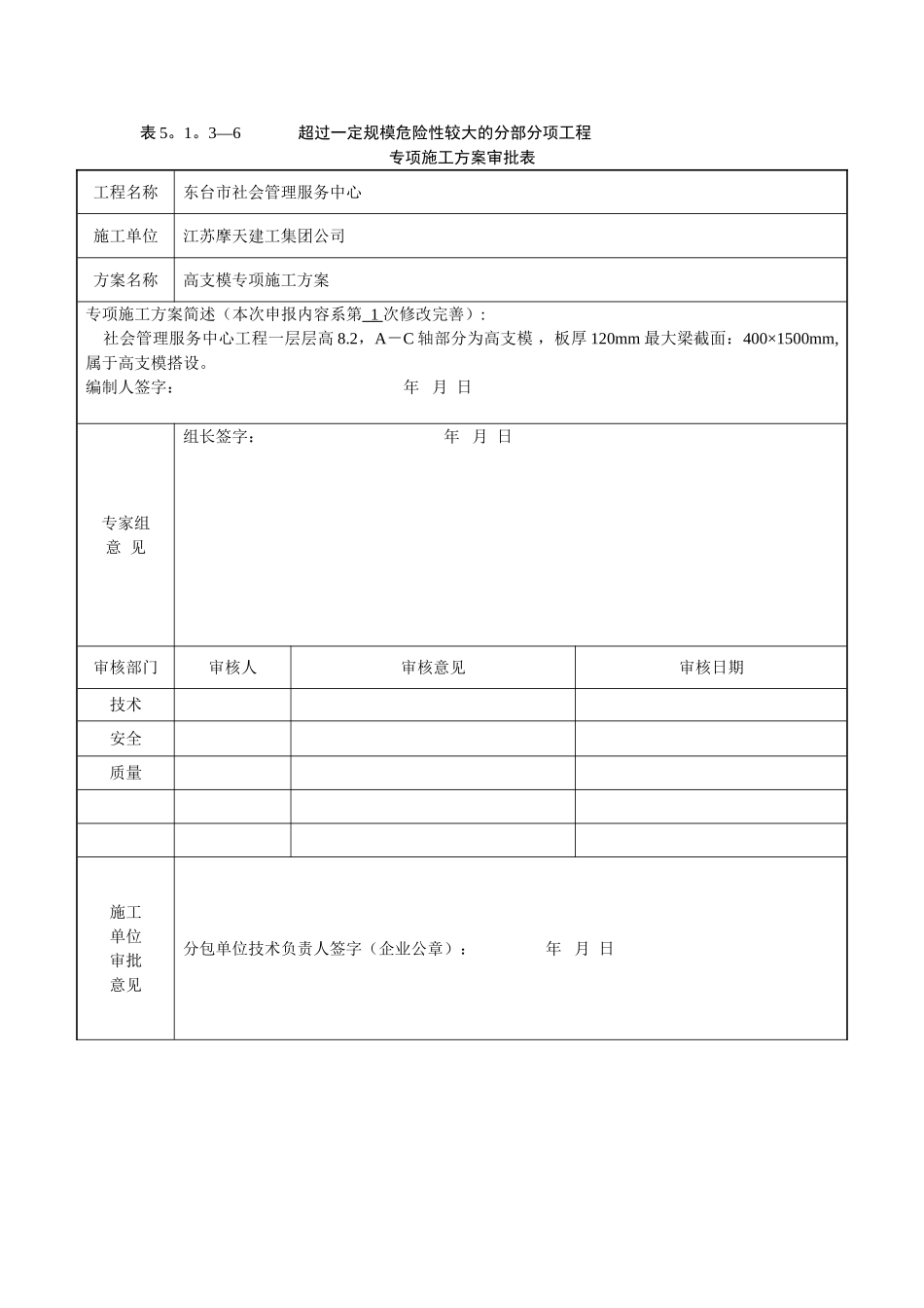 专项施工方案专家论证会签到表_第3页
