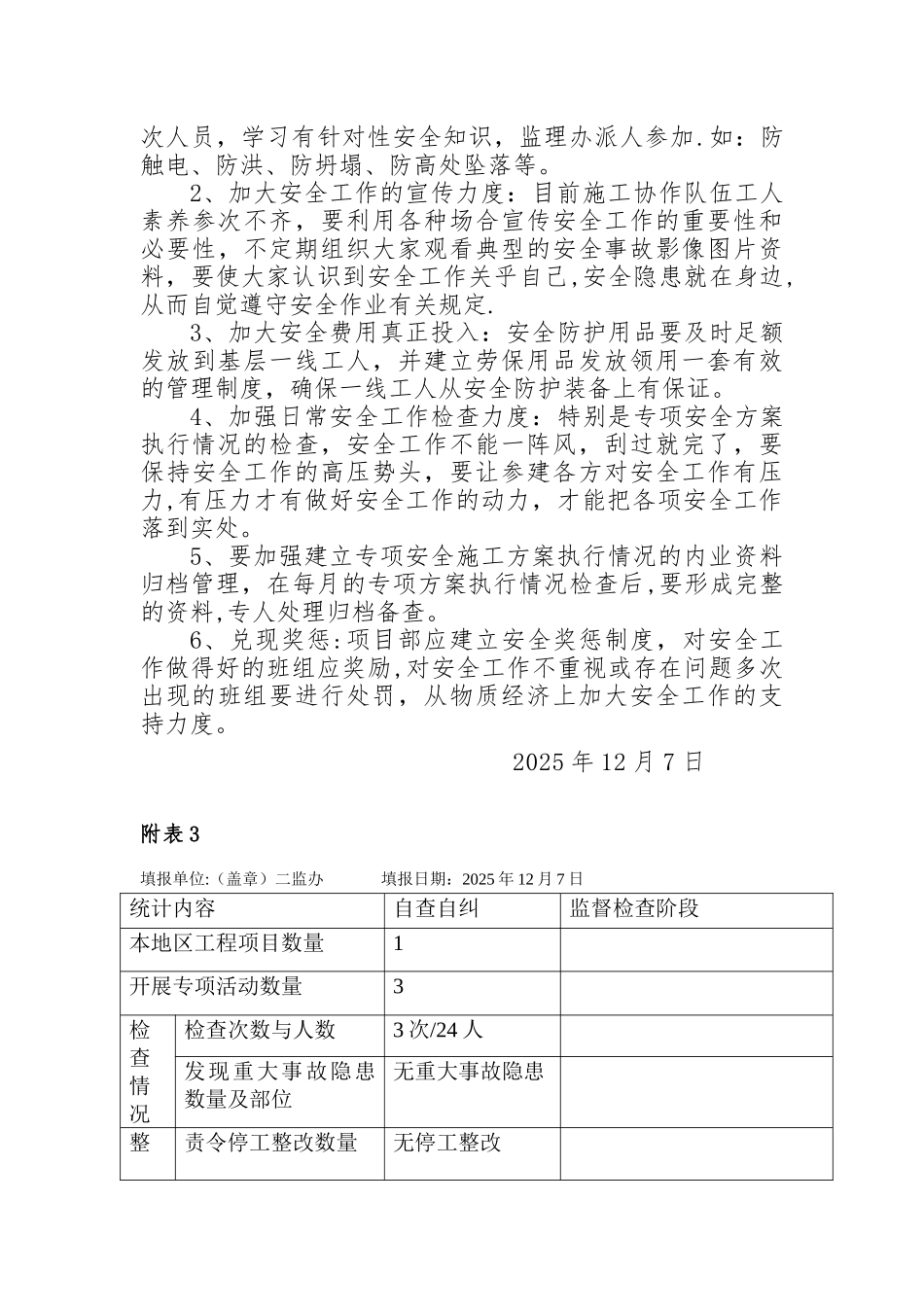 专项施工方案专项活动检查总结_第3页