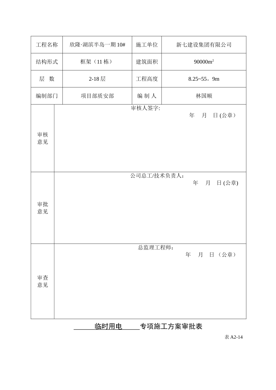 专项施工方案审批表31770_第3页