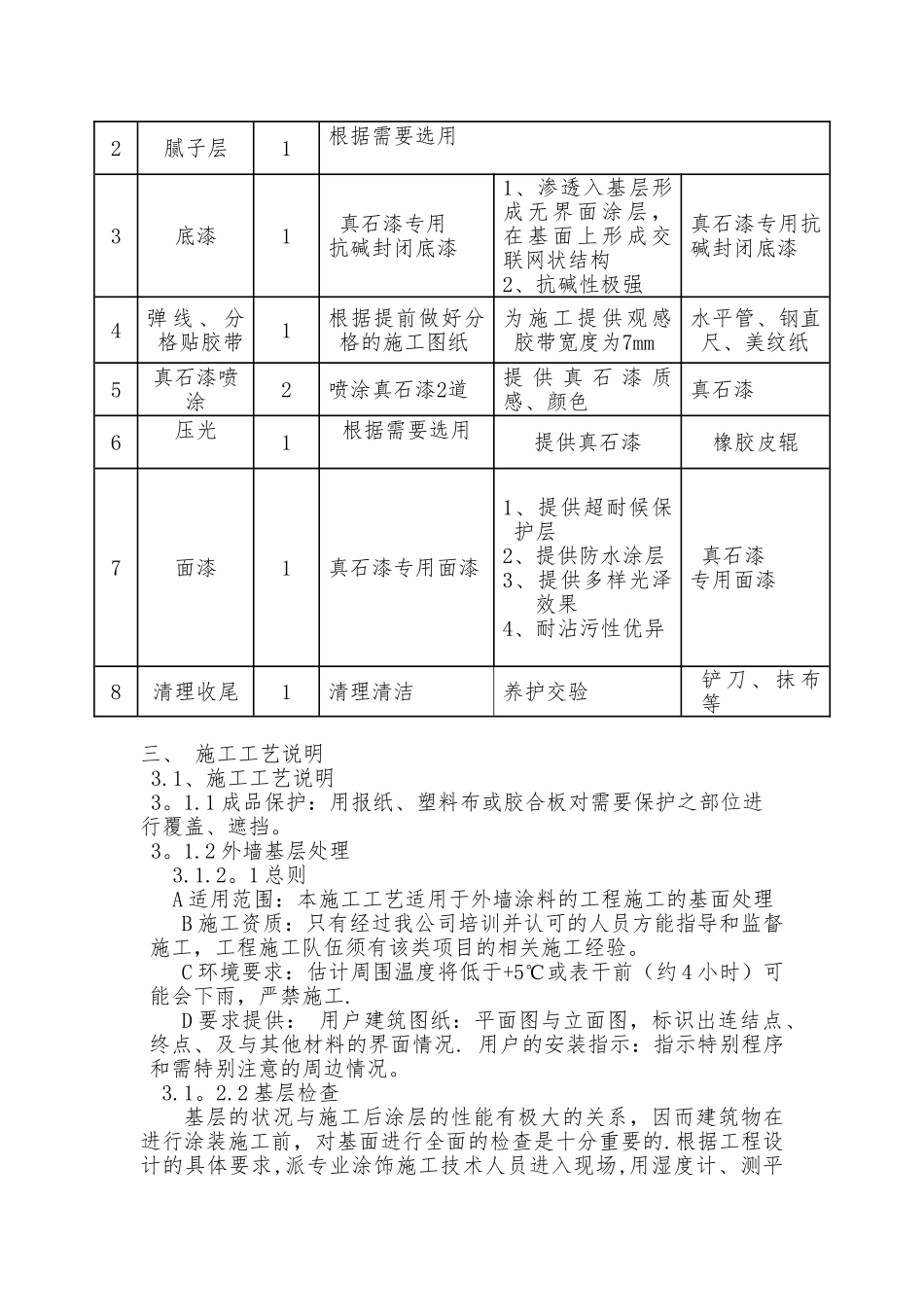 专项真石漆施工方案-_第3页