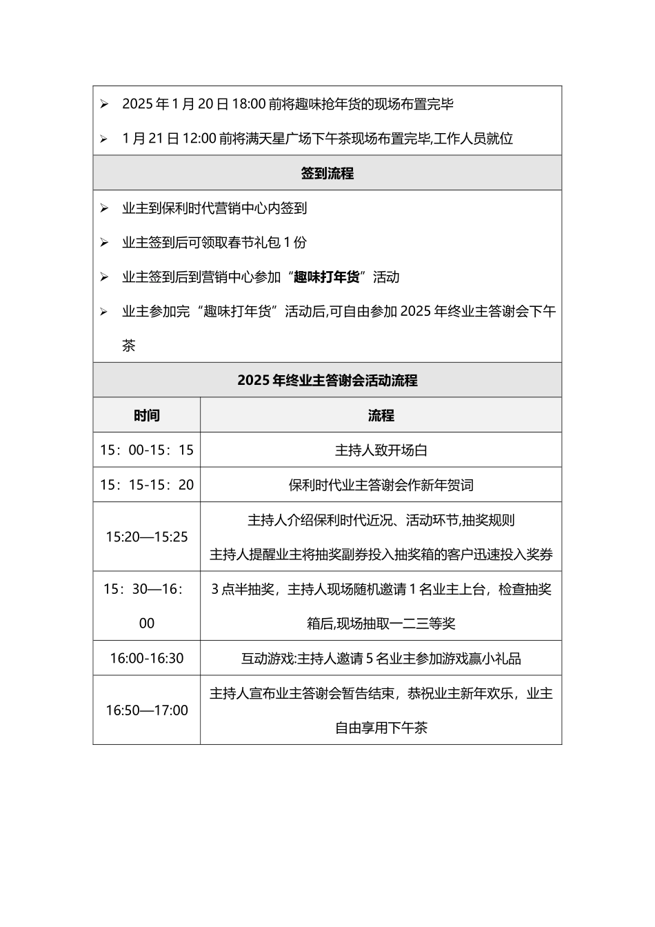 业主答谢活动方案_第2页