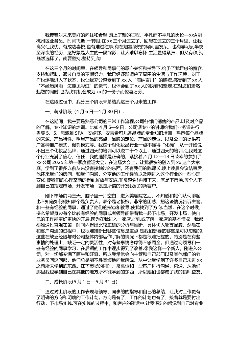 业务员年度工作总结讲解_第2页