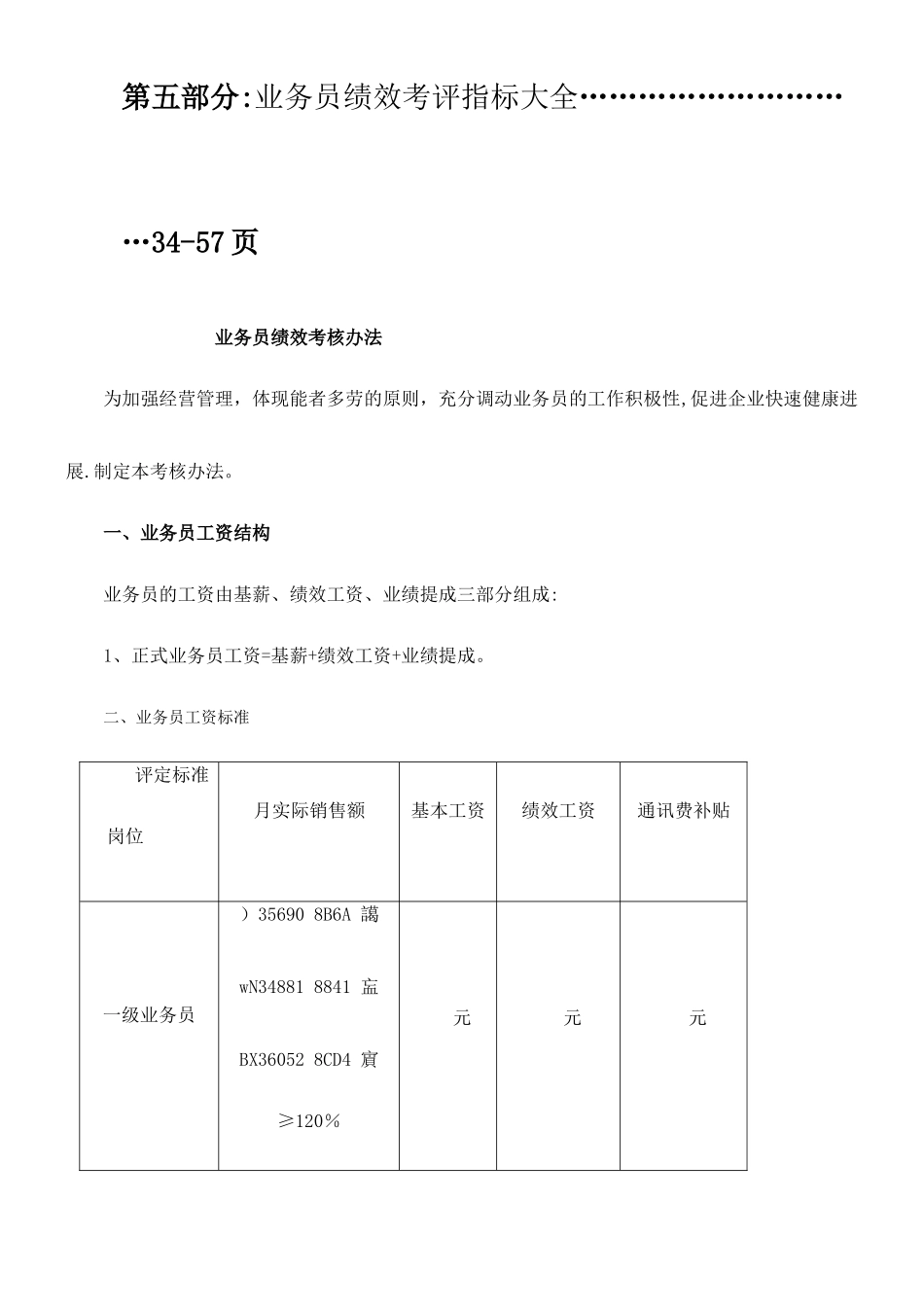 业务员绩效考核大全_第2页