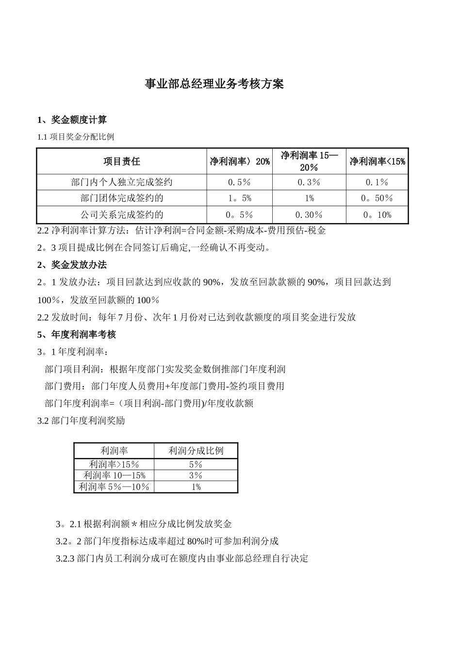 业务提成奖励方案_第2页