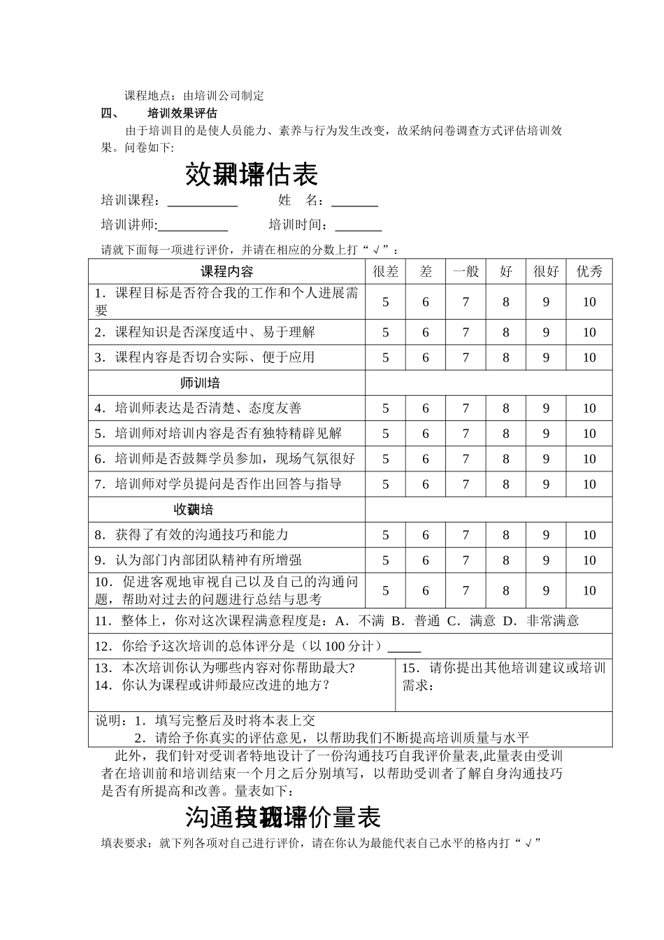 业务部培训计划书_第3页