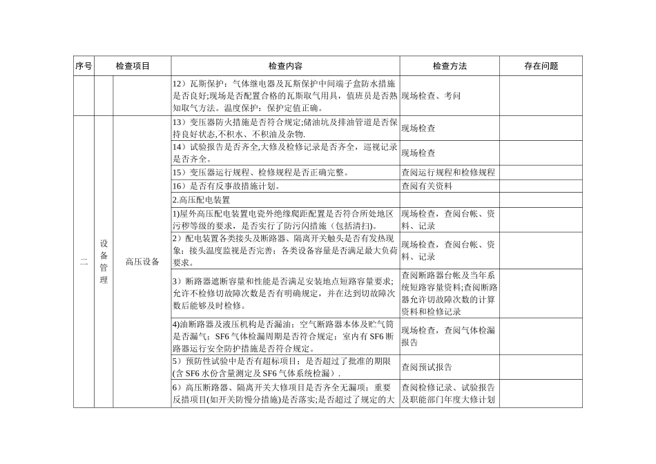 业防范触电伤害安全专项整治检查表_第3页