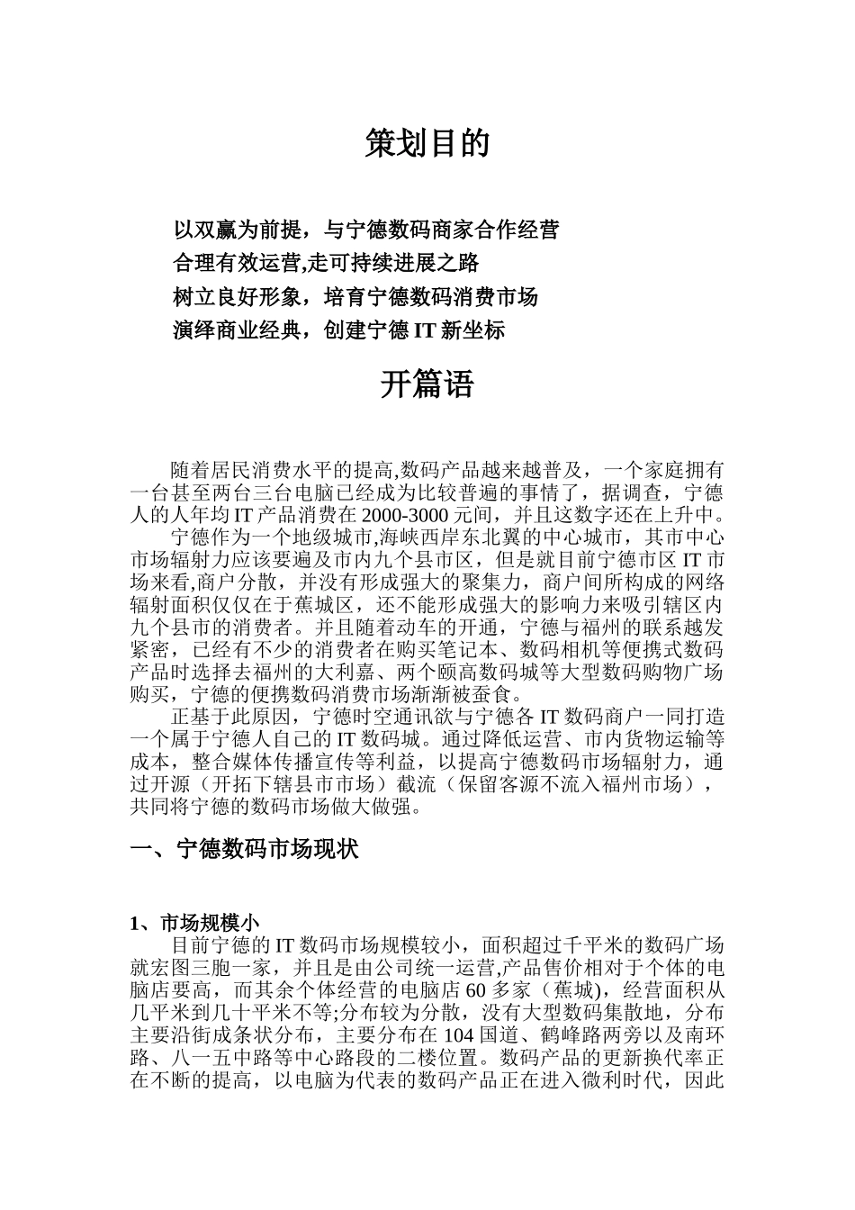 东侨电子城招商策划书_第3页