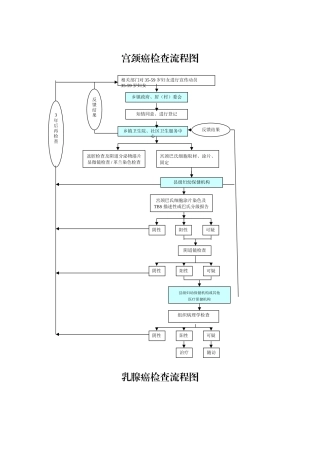 两癌筛查流程图