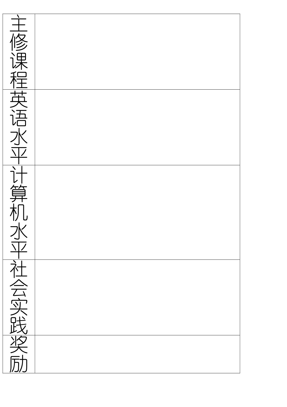 个人简历电子版90448_第3页