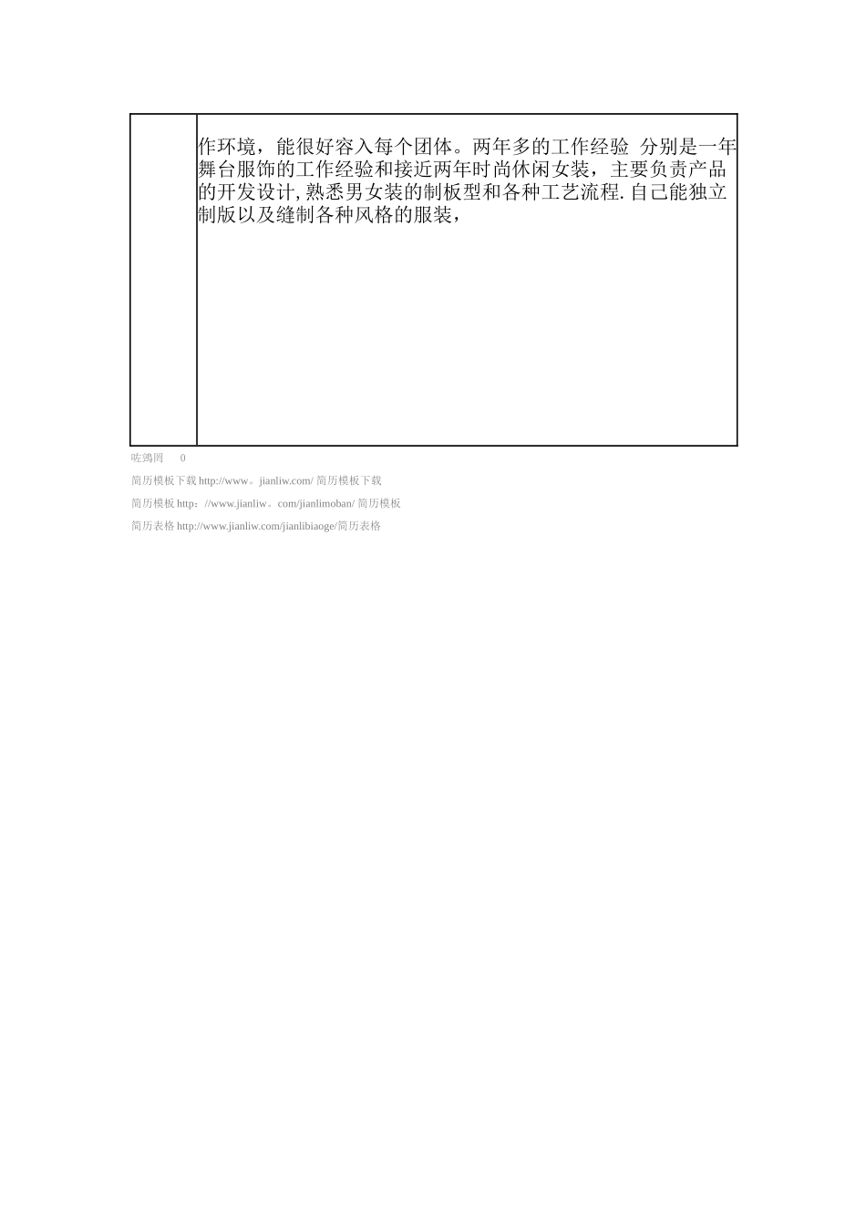 个人简历自我评价结尾_第2页