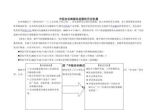 中医“治未病‘诊疗一体化预防保健服务建设方案