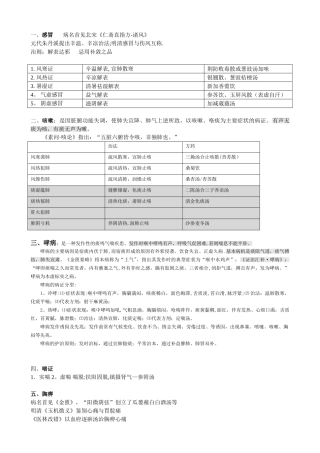 中医临床护理学