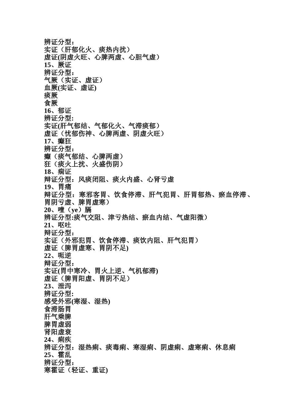 中医规范病名库_第2页