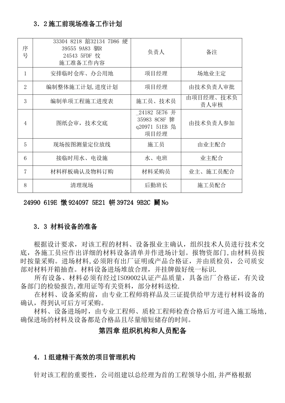 中学文化建设施工组织设计_第3页