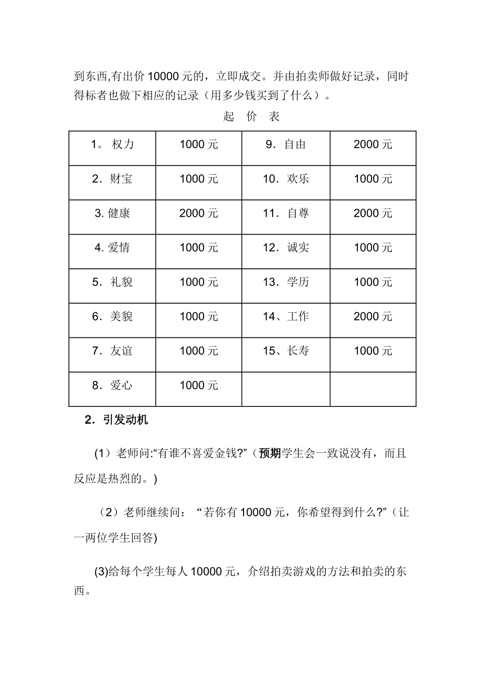 中学生心理健康团体辅导方案_第2页