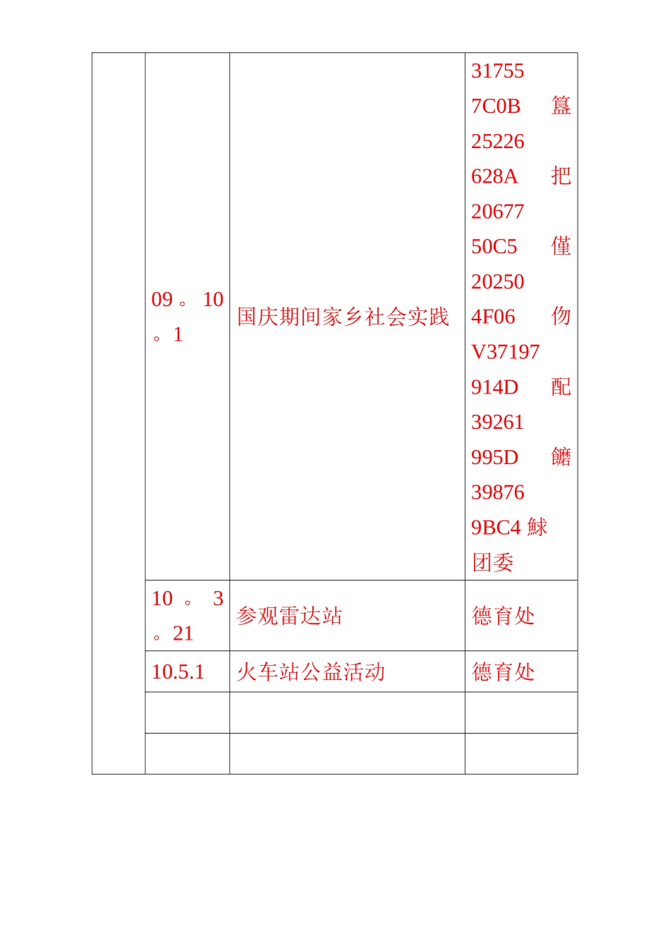 中学生社会实践活动登记表_第2页