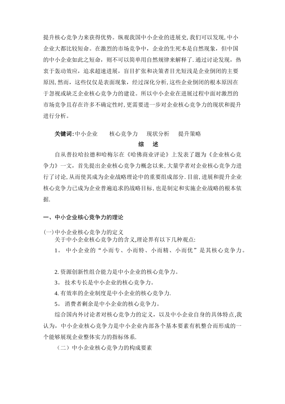 中小企业核心竞争力_第2页