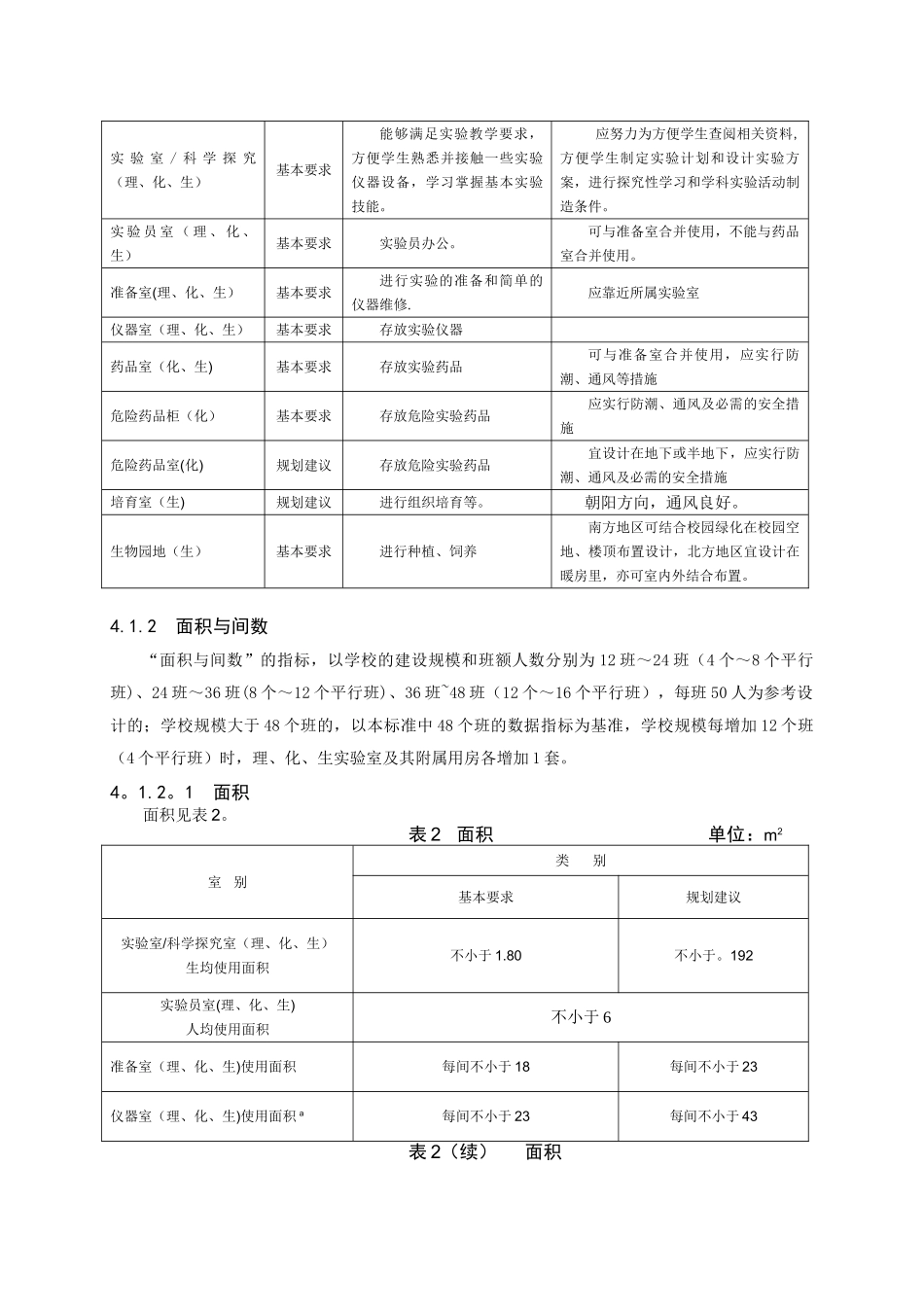 中小学校理科实验室装备规范_第3页