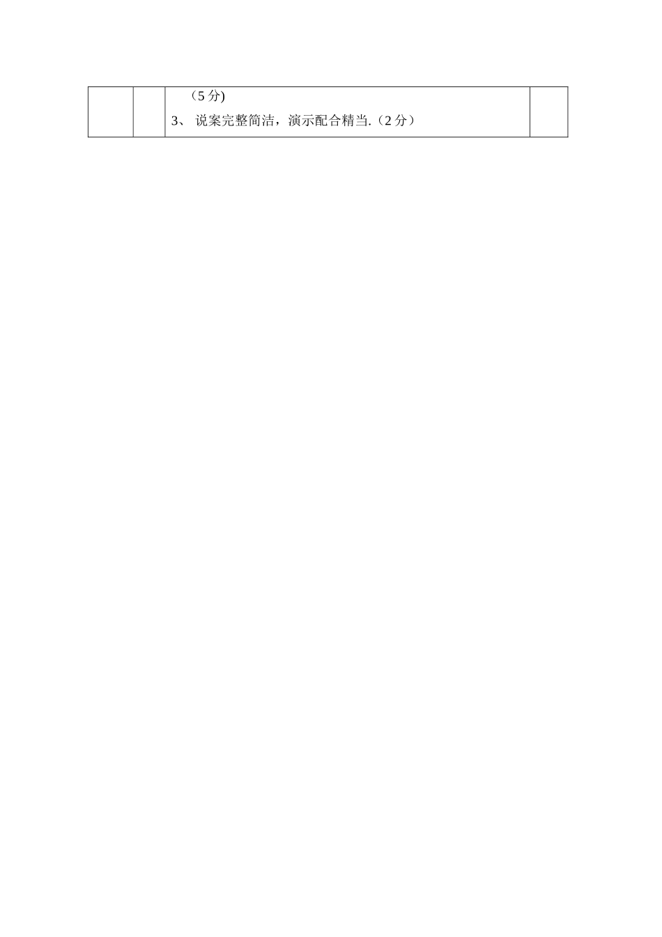 中小学课堂教学评价标准表_第3页