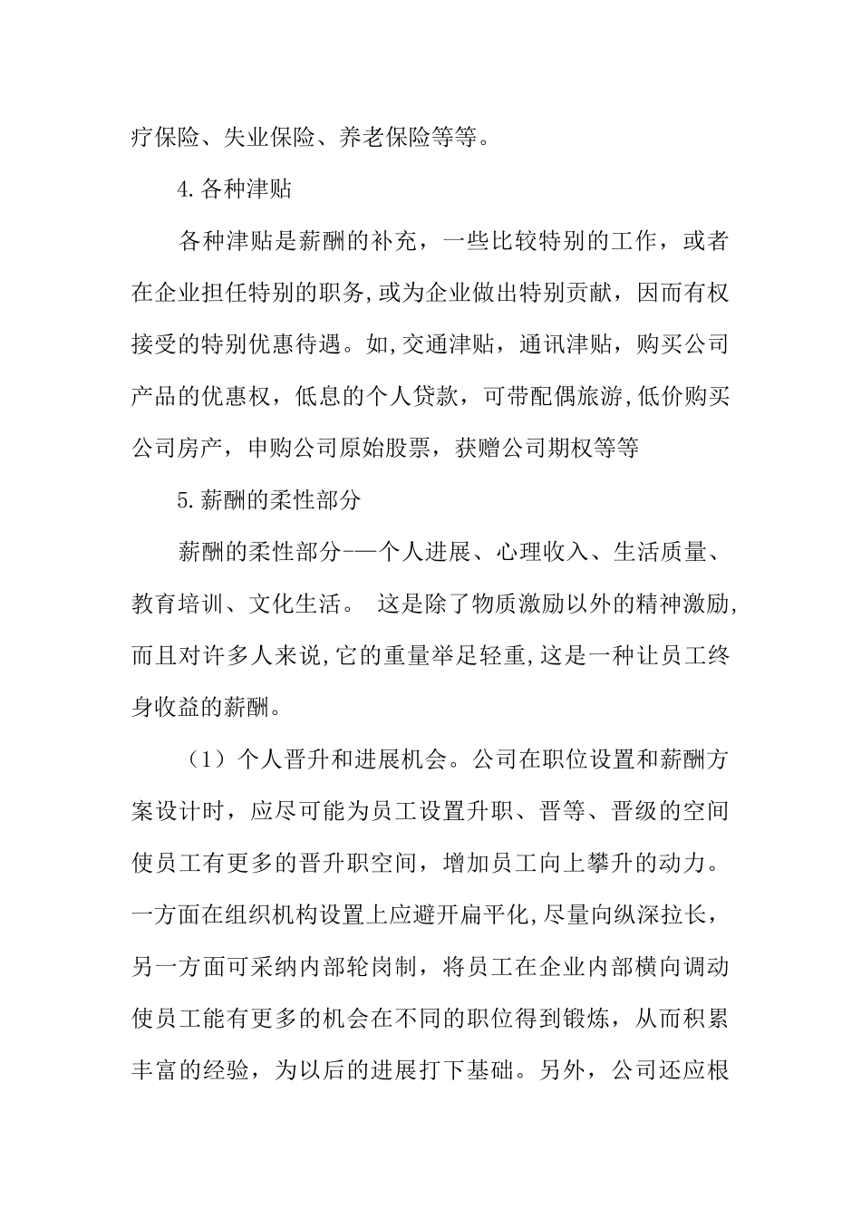 中小民营企业薪酬结构方案-1_第2页