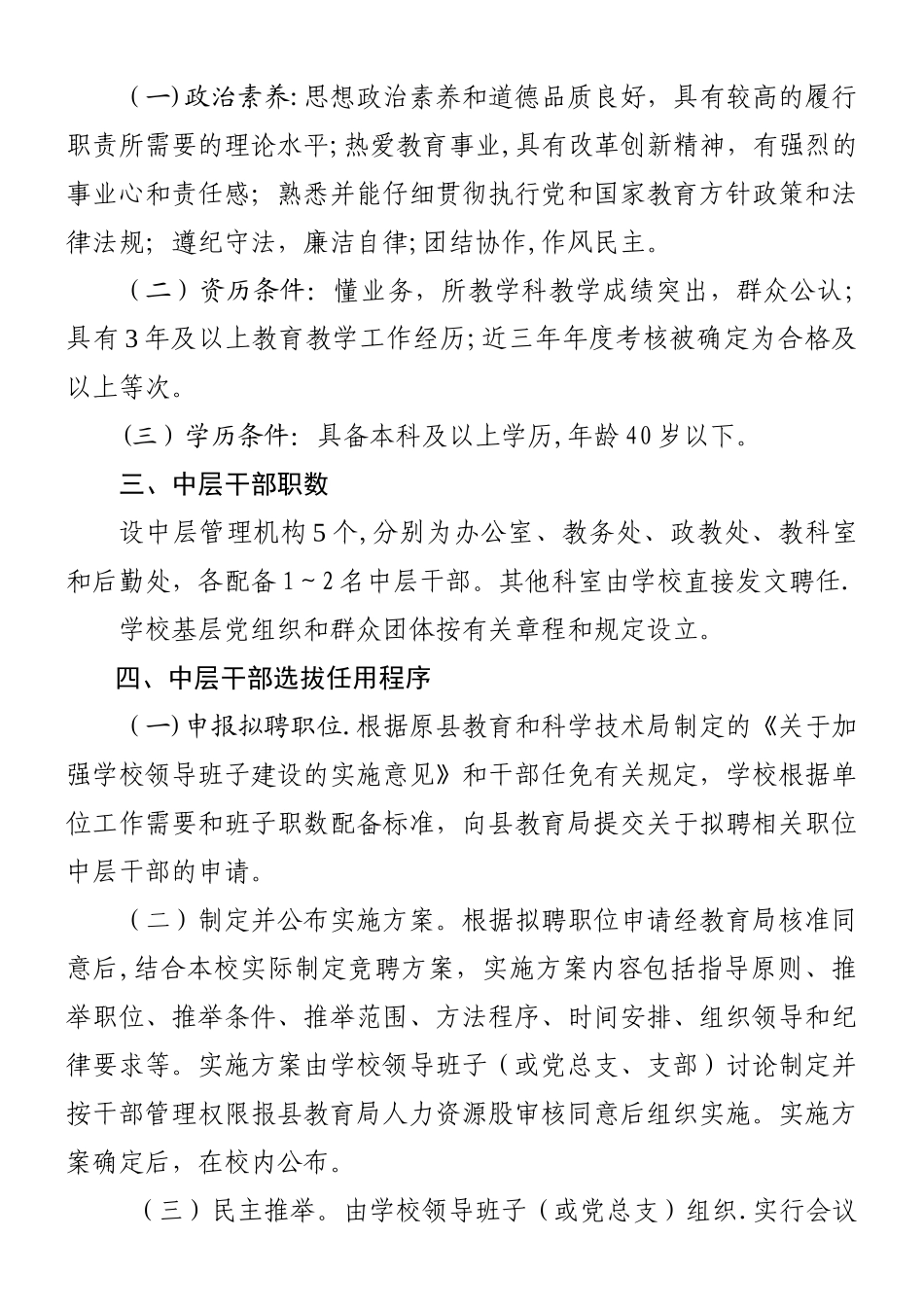 中层干部选拔任用方案_第2页