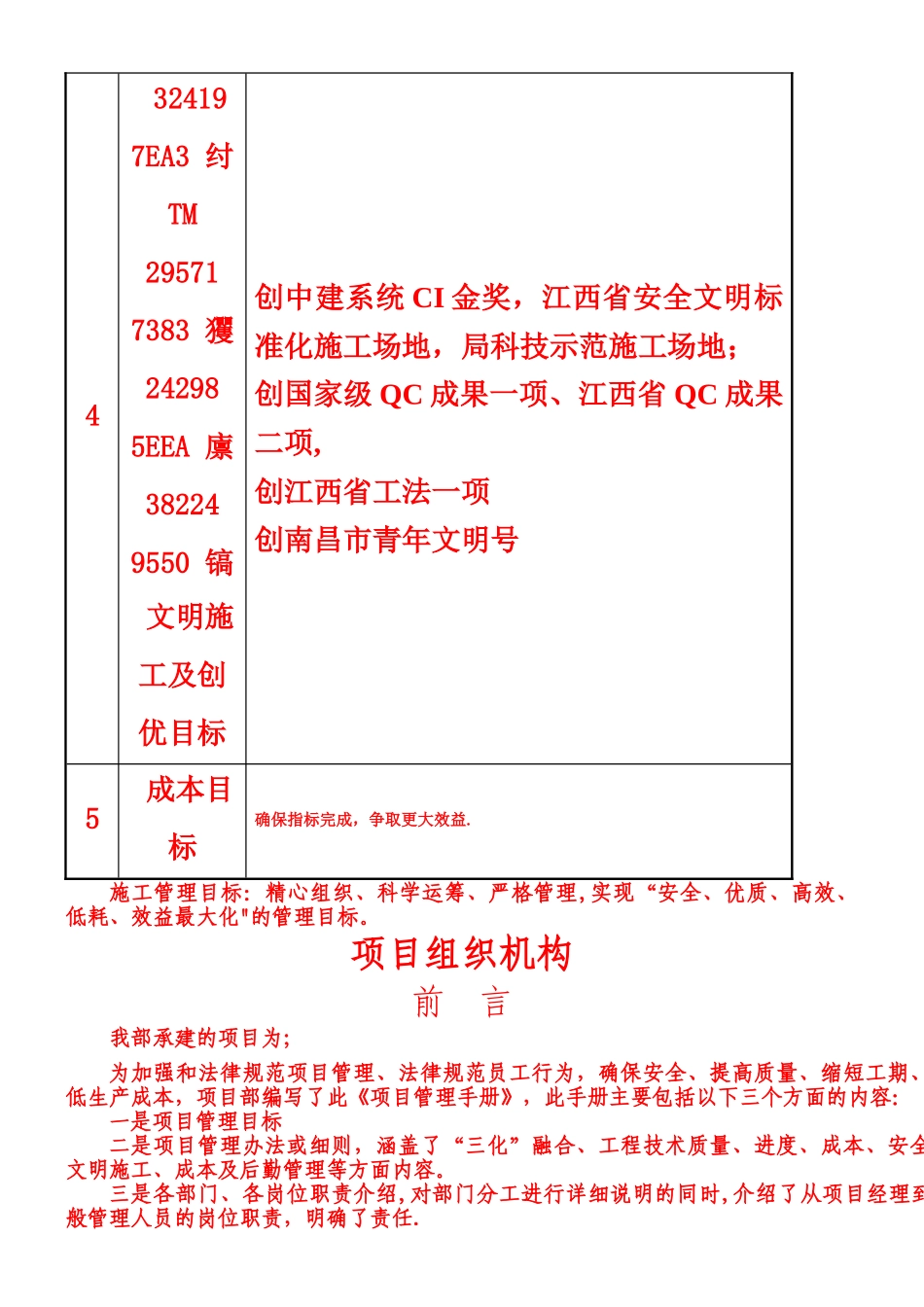 中建五局项目管理手册_第2页