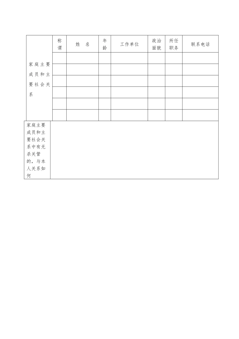 中等职业学校毕业生登记表_第3页