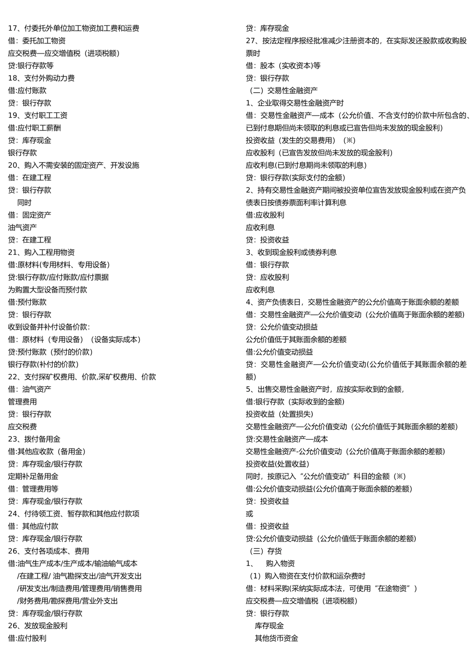 中级财务会计分录_第2页