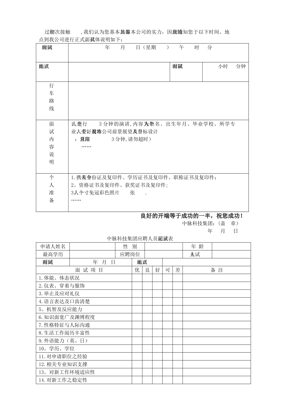 中脉科技集团人力资源管理图表1_第2页