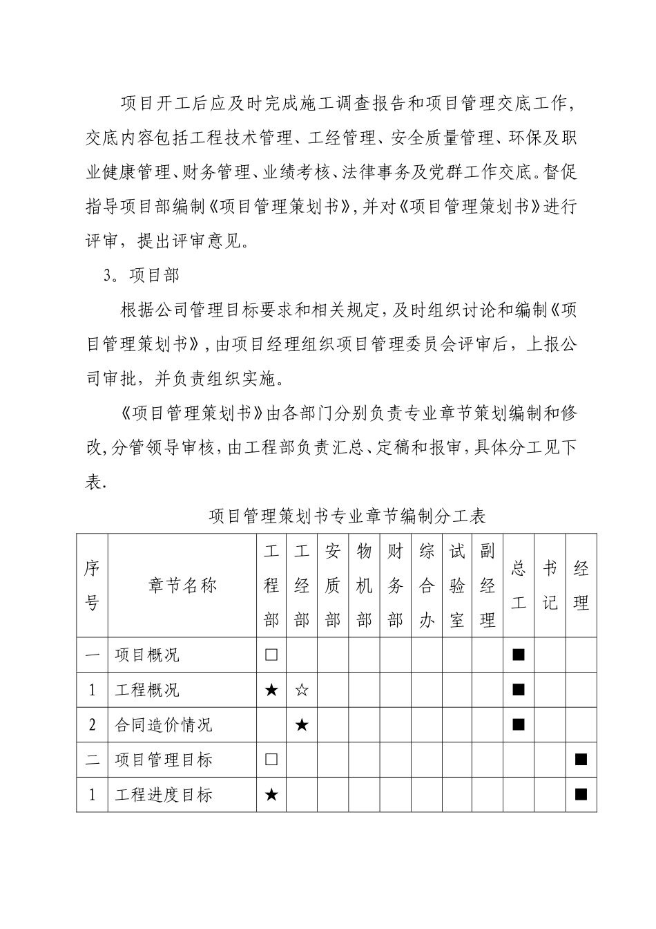 中铁五局项目管理策划书编制指南_第3页
