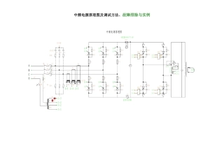 中频电源原理图及调试方法、故障排除与实例