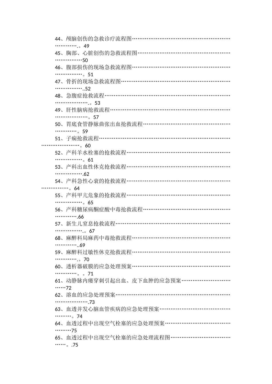 临床各科急救流程图90278_第3页