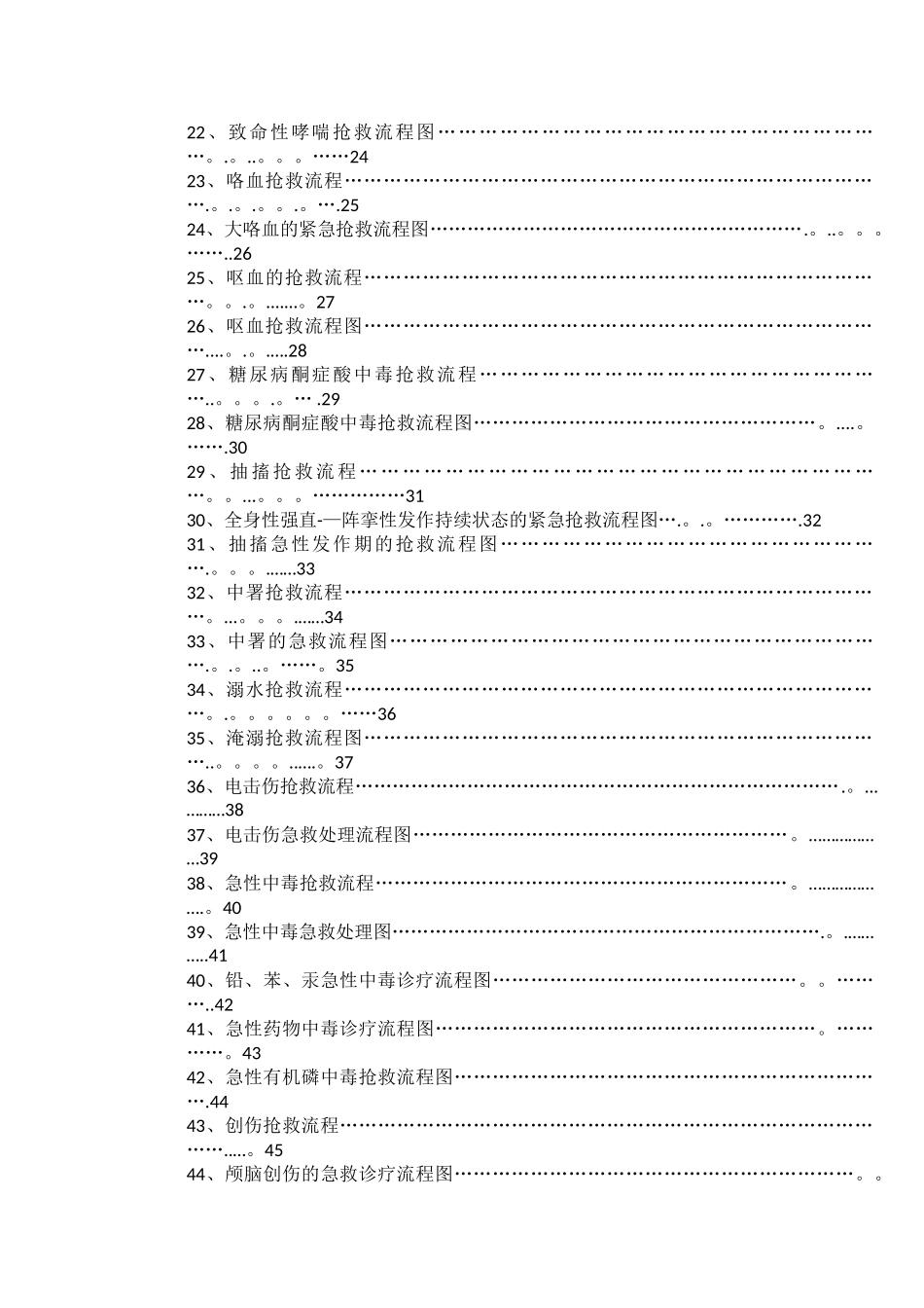 临床各科急救流程图99216_第2页