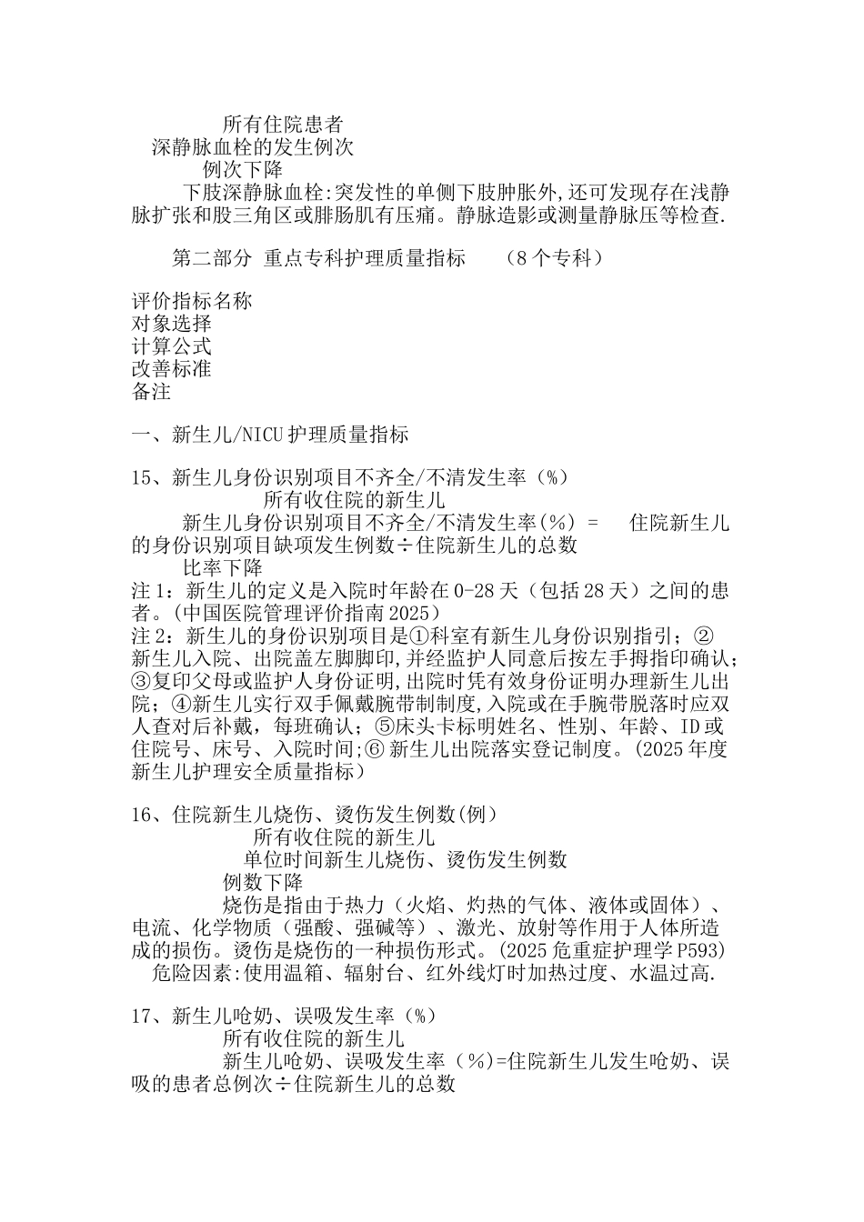 临床护理质量指标_第3页