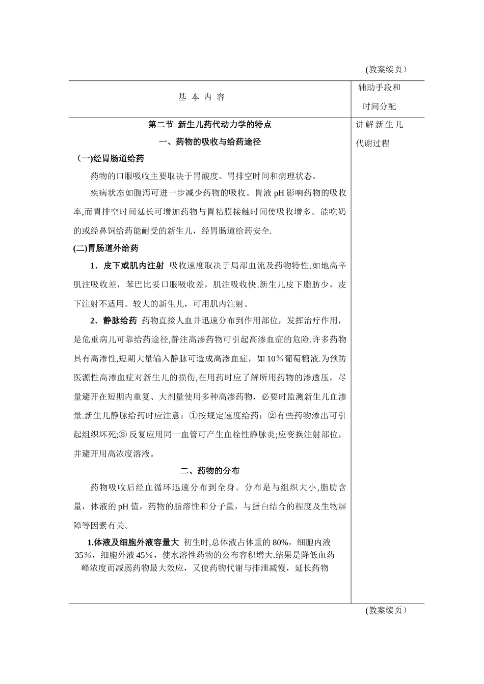 临床药理学--第9章-新生儿的临床用药_第3页