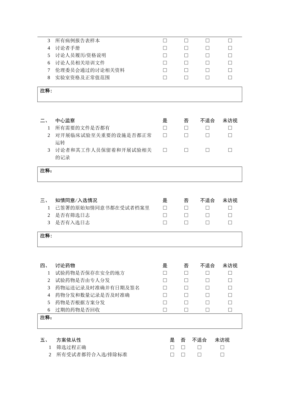 临床试验监查报告_第2页