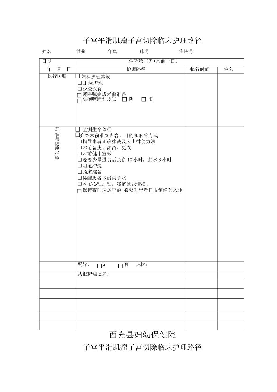 临床路径护理篇_第2页