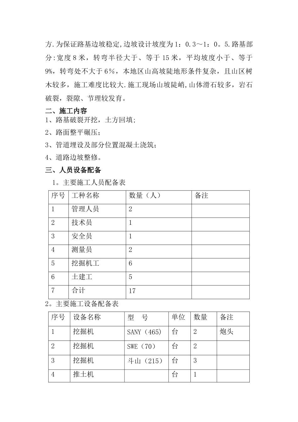 临时上山道路施工方案_第2页